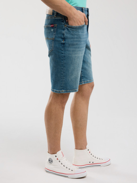 Pánske kraťasy jeans ADEN 496